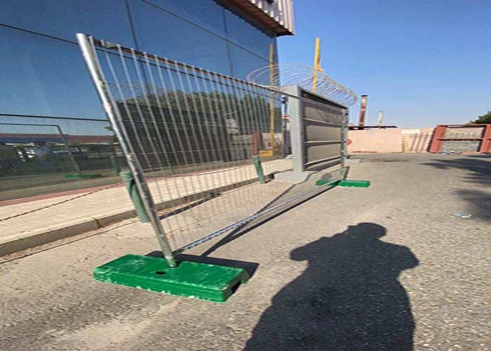 Pre гальванизированное утверждение разделительной стены ISO14001 H2.1m временное