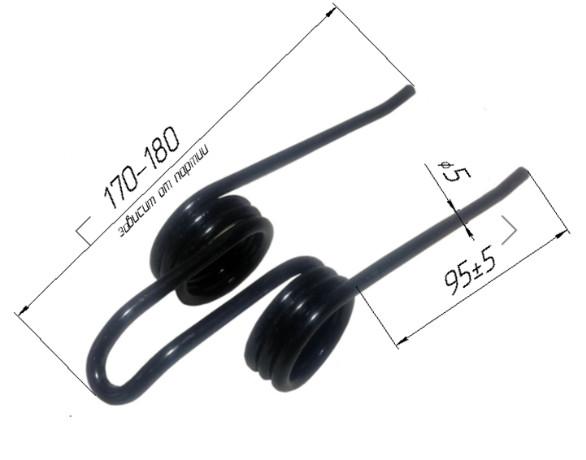 Customizable Agricultural Machine Parts: Tine Baler Compression Springs, Harvesting Machine Coil Springs, Tractor Torsion Springs