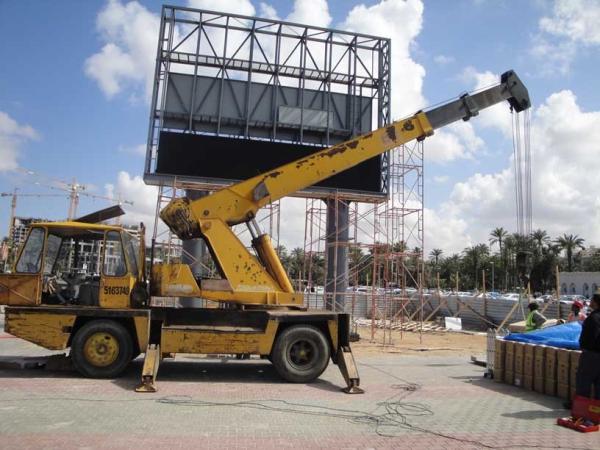 P8 P10 5000nits Digital LCD Billboard SMD3535 Advertising Frontage Lighting