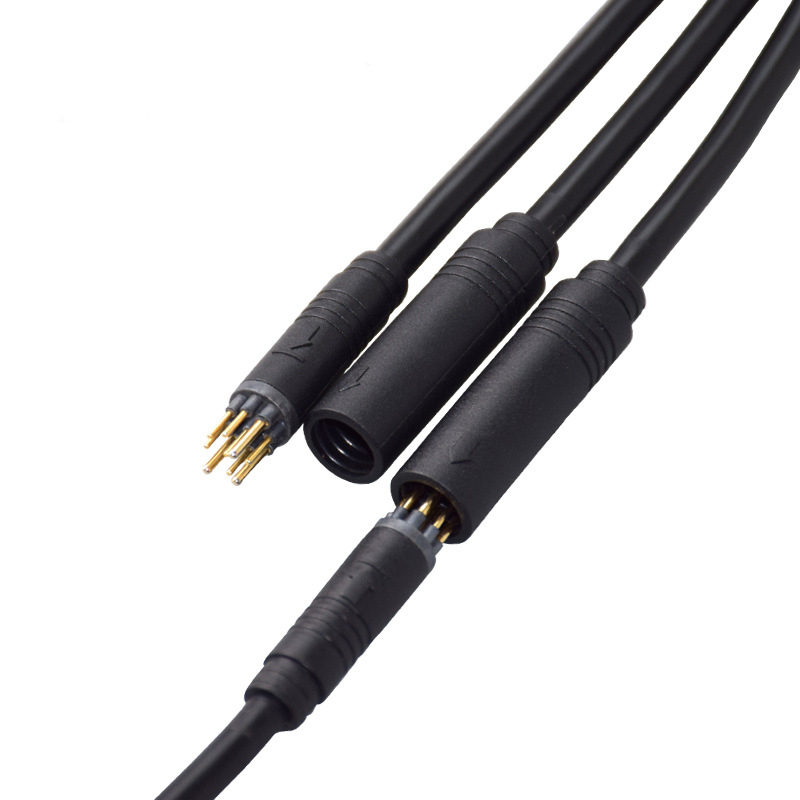 Electric Bike E Scooter Motor Connector Cable Waterproof 9 Pin Motor Cable