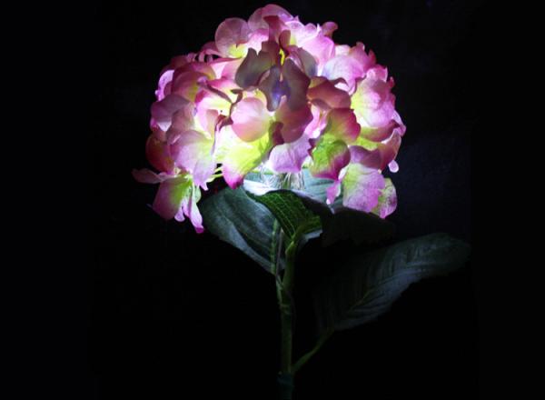 New outdoor Emulation hydrangea lights decorative lamp scenic lawn decorative landscape lamp
