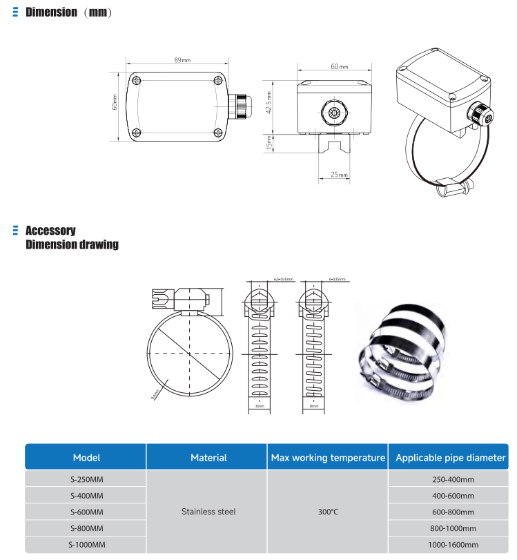 KTS130 Temperature Sensor