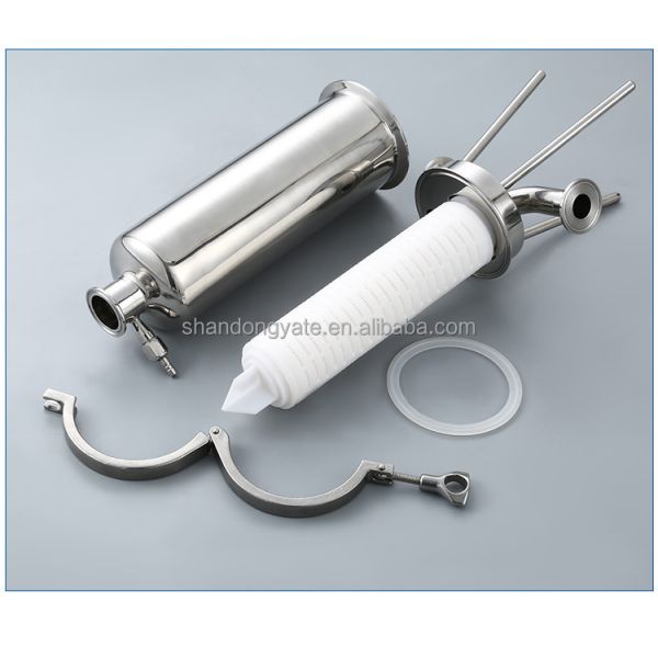 Quick Open Microporous Filter Easy Maintenance for Electroplating Solution, Paint, Ink and Coating Liquid Impurity Removal