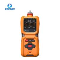 Analisador de gás de combustão portátil LCD possível para detectar simultaneamente 1 a 6 tipos de gases