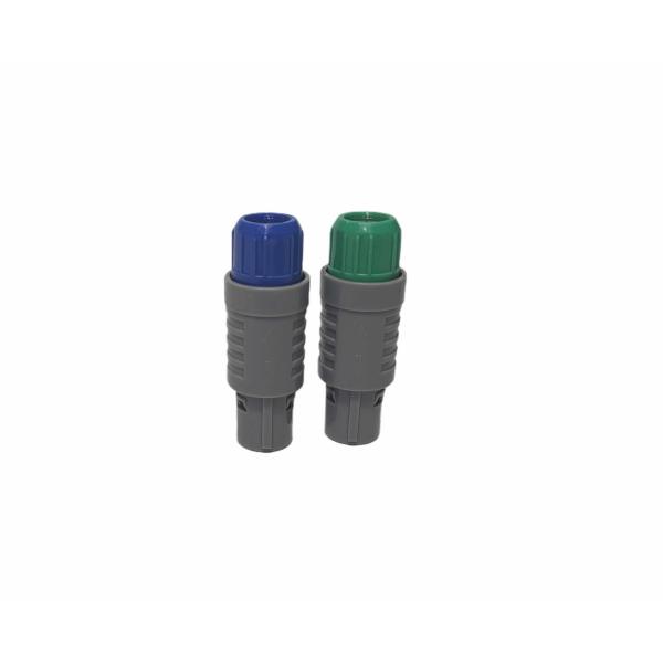 Light Weight 3.2mm Circular Push Pull Connectors Self Latching