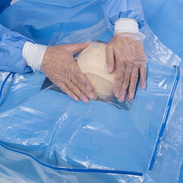 Craniotomy нейрохирургии мозга задрапировывает голову PP SMS хирургическую задрапировывает