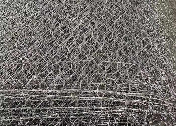 PVC ECO дружелюбный покрыл ячеистую сеть 60x80mm Gabion для проекта гражданского строительства