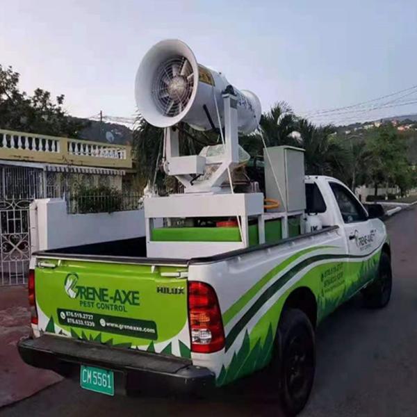 Industrial Coal Load Plant Automatic Fog Cannon Sprayer Dust Removal Equipment Dust Control Fog Cannon Machine