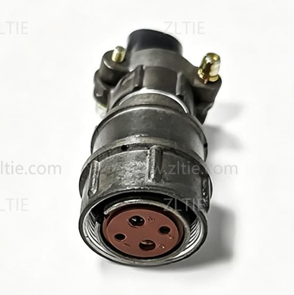 2PM-22 Series 4Pin Female Straight Cable Plug Unshielded with Gold Plated Pin – 2РМТ22КПН4Г3А1В