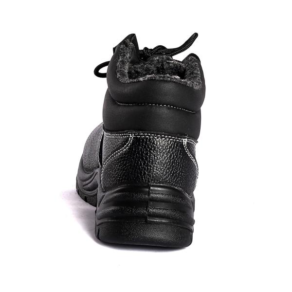 Black Steel Toe Safety Shoes featuring Anti Puncture and Anti Smash Protection Working Work Boots