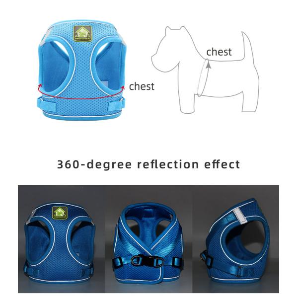 No Pull Quick Release Adjustable Dog Pet Collar Leash Vest New Arrivals
