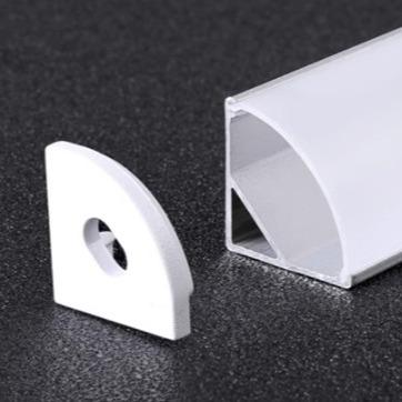 Curtain Box Surface Mounted Light Strip Aluminum Profile Special 45 Degree Oblique Light Slot