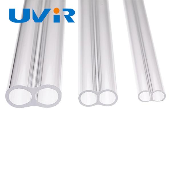 Chauffage infrarouge à tube double en quartz clair 15x33mm