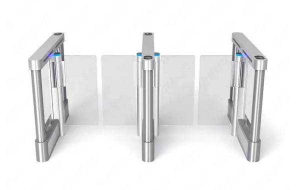speed Security Turnstile with Single/Double Passing Direction and Illegal Intrusion Protection Solution