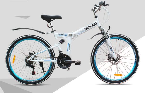 Modern Full Folding Aluminum Alloy Motiv Mountain Bike