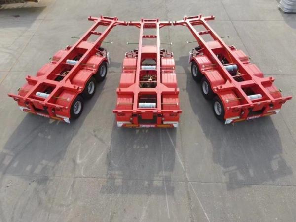 CIMC Quality Vehicle Products Steel Material Skeleton Semi-Trailer