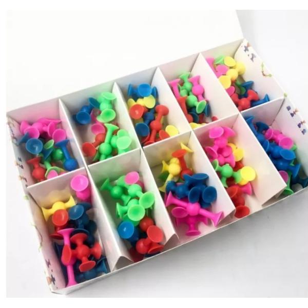 Высасыватель попа Trickshot Stickit сметывает игрушки установил Tablegame