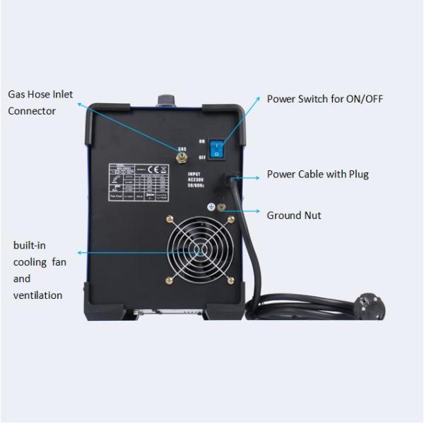 230V MIG Welding Machine Multifunctional Mig Welders 250A 3IN1 MIG TIG MMA Welder