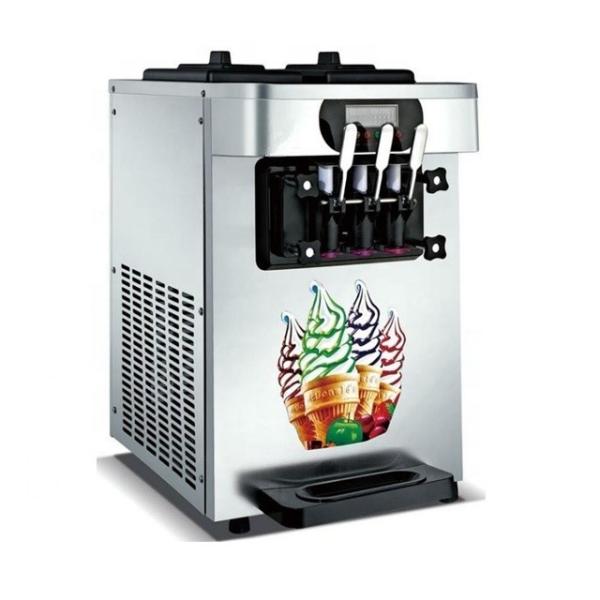 Industrial Ice Cream Machine with 304 Stainless Steel Construction and 220V/50Hz Voltage
