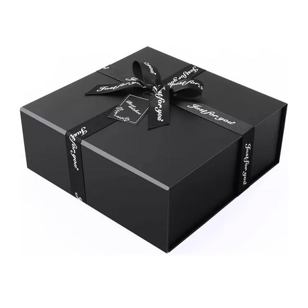 Ribbon Bow Gift Box Packaging  Folding Magnetic