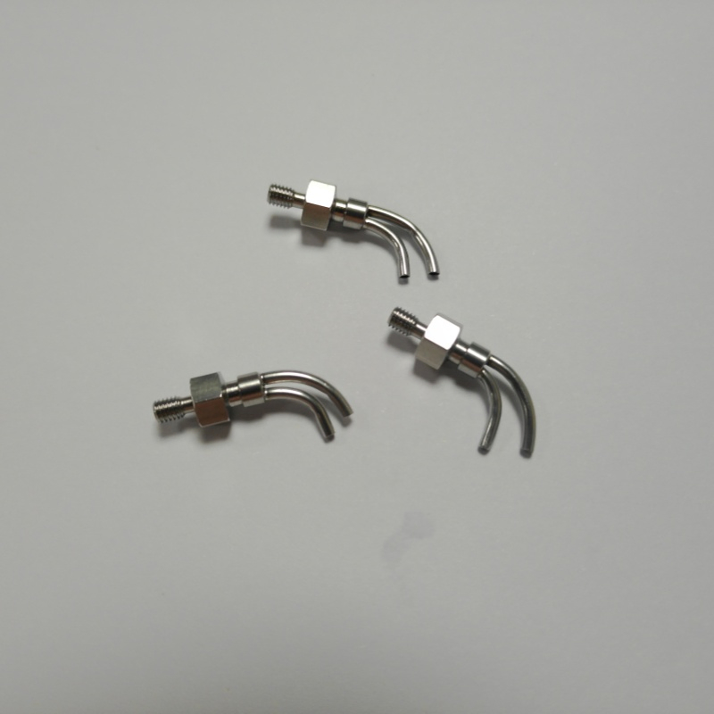 304 Stainless Steel Bending Double Pipe Medical Spray Needle CNC Accessories Customization