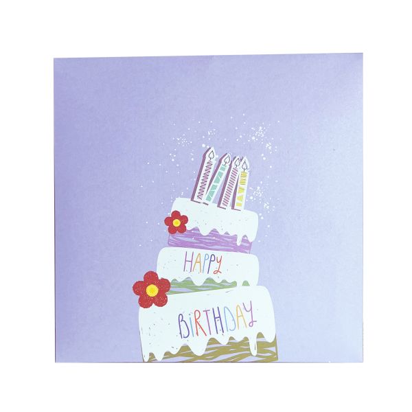Sturdy Construction to Maintain 3D Shape 3D Greeting Card Offering resolution Digital Printing Ideal for Business Invitations Greetings and Celebrations