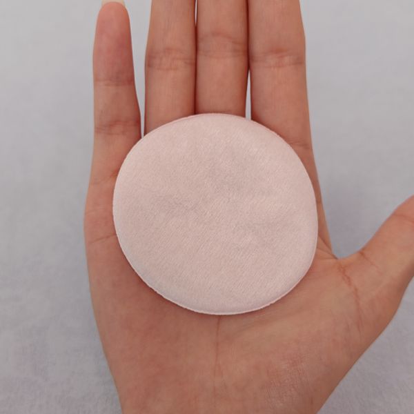 OEM Premium Organic Disposable Facial Cosmetic Pure Cotton Pads Makeup Remover Pad Black Cotton Pad