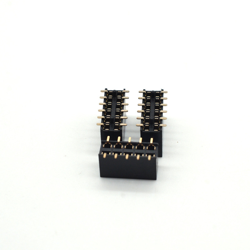 тип одиночная строка LCP заголовка u Pin 2.54mm женский полудил материал