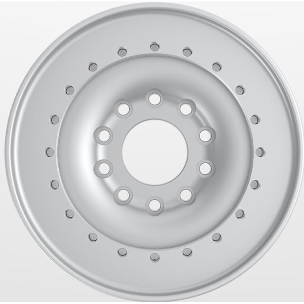 10Джкс20инч чернят нагрузку оправа/5500ЛБС колеса серебряной супер обязанности военную классифицируя военную выкованную оправу колеса 20инч