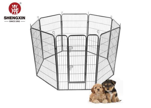 Safety Metal Folding Dog Cage Outdoor Metal Steel Exercise