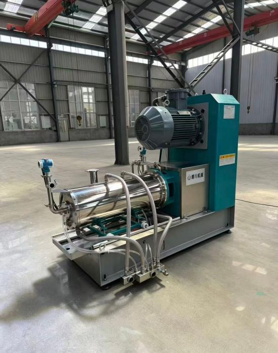 50L High-Flow Horizontal Sand Mill for Contamination-Free Grinding of Paints and Inks