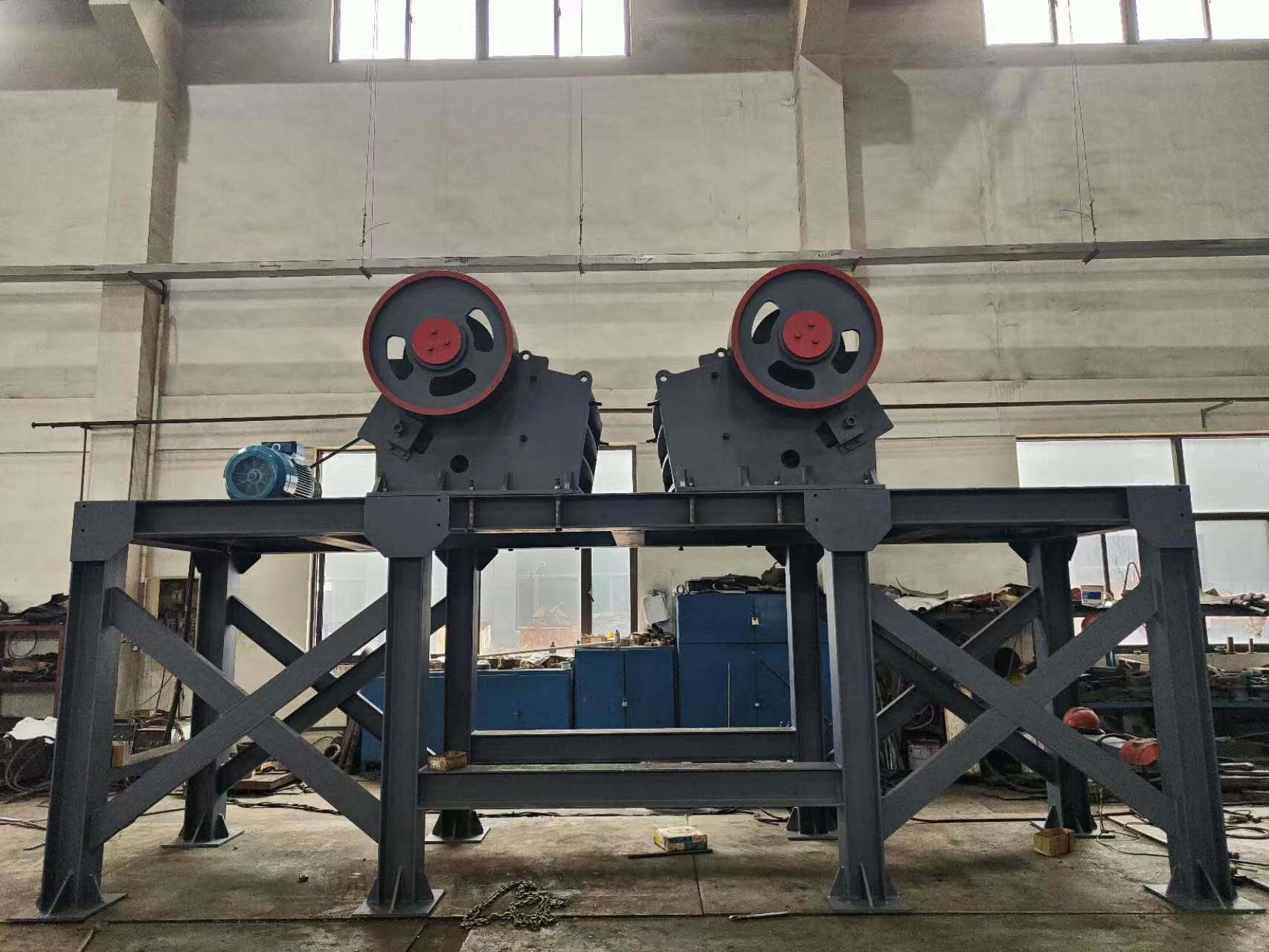 100900.000kg Package Gross Weight Jaw Crusher for Stone Aggregate Rock Granite Limestone