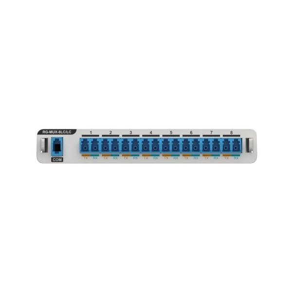 Ruijie RG-MUX-8LC/LC MUX de Fibra LC de 8 Puertos para Redes Industriales