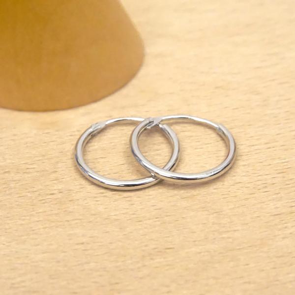 Sterling Silver 925 New Jewellery Design Rhodium Plated Hoop Earring