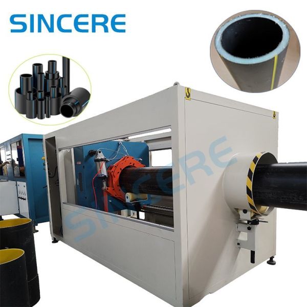 PP HDPE PPR MPP Plastic Pipe Extrusion Line Integrated with SJ75 38 Extruder Capable of Pipe Diameter 16 315mm Production