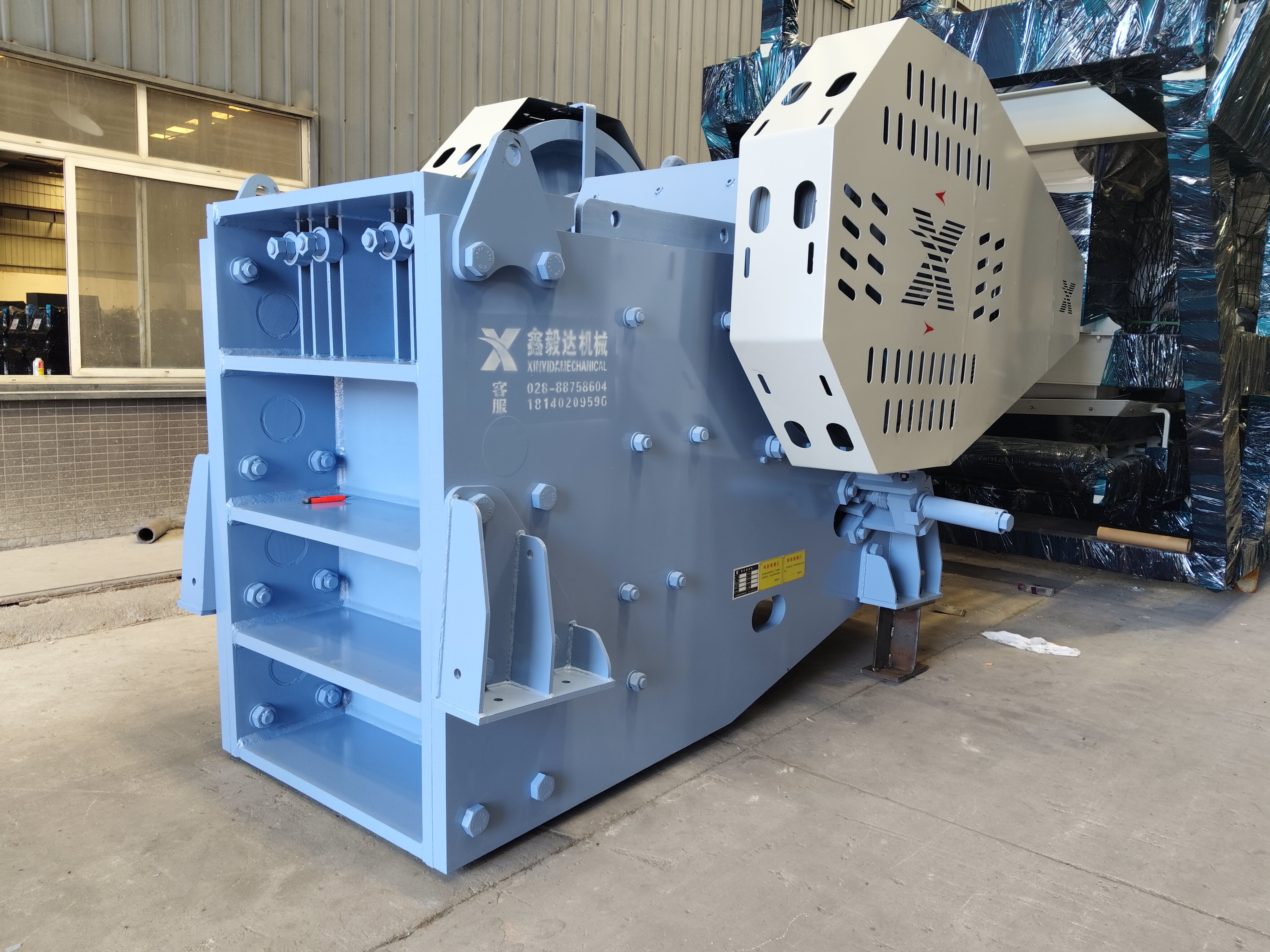 Robust European Jaw Crusher with Superior Biting Force and Long Stroke for Hard Materials
