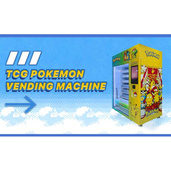 WEIMI Pokémon Card Vending Machine — Smart, High-Capacity, Remote-Managed, Profitable Retail Solution