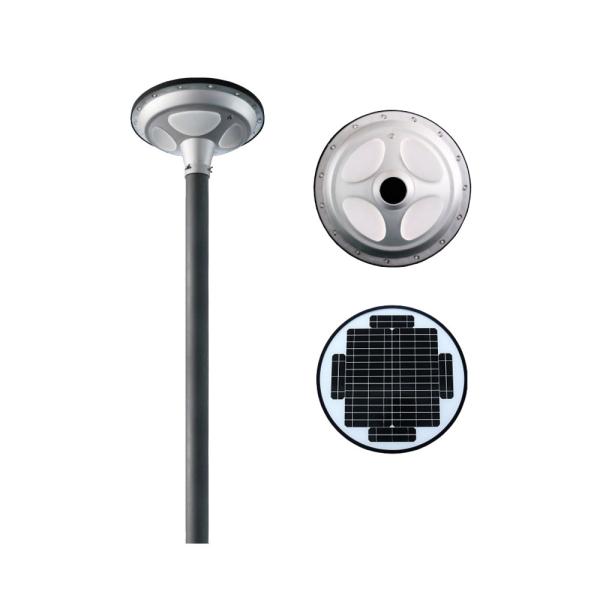 2020 Trending product outdoor round deco solar led garden light 15 watt UFO solar street light