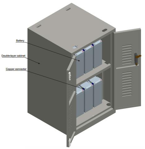 Large Capacity Custom Metal Shelving , Indoor Metal Battery Storage Shelves Cabinet