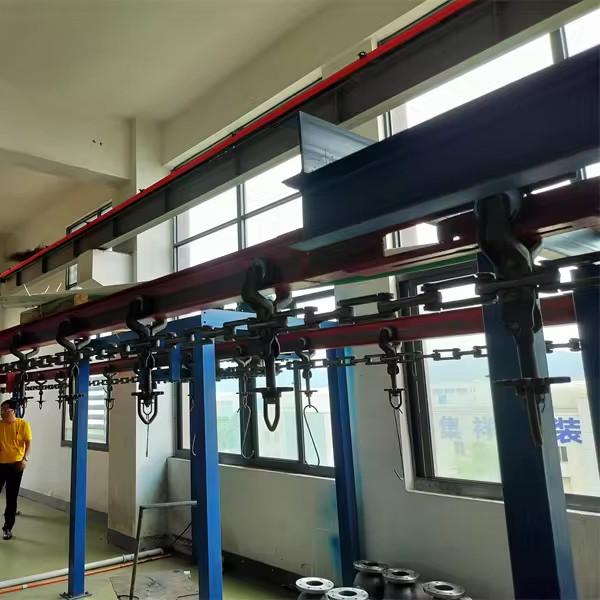 Multipurpose Electrostatic Powder Coating Line Industrial Powder Coating Paint Lines Systems