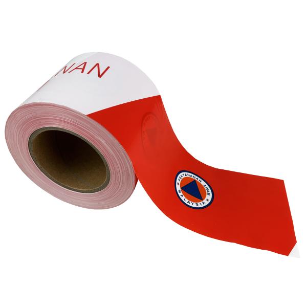 Customizable Waterproof Plastic Barrier Tape For Safety Constructions
