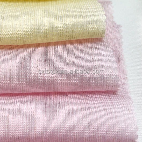 New Year  Popular Soft Comfortable   Linen  Rayon Nylon in Light Weight Fabrics Women's Clothing Plain Dress Style