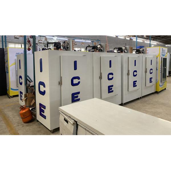 Front Opening Cold Wall Ice Bin Storage Freezer