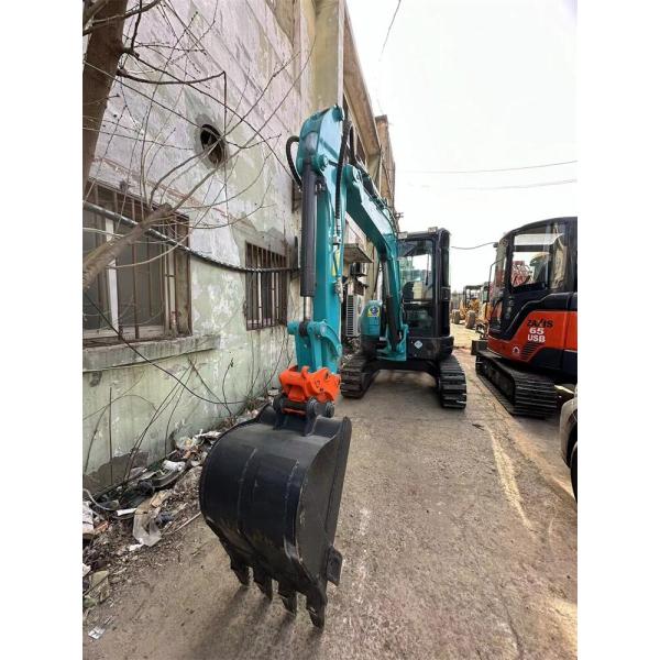 YANMAR Engine Used KOBELCO35 Crawler Excavator Original Hydraulic Cylinder Second Hand