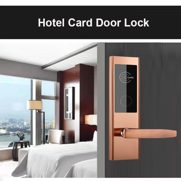 Деревянная система замка карты гостиницы замка 6V читателя карты Rfid