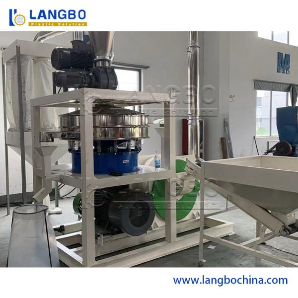 High Capacity Scrap Plastic Powder Pulverizer Grinding Machine For PVC Milling 500-1000KG/HR