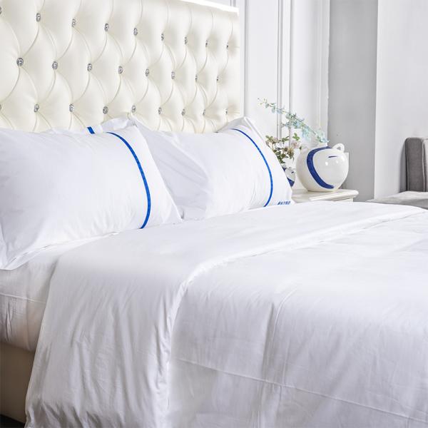1.5m Pure Cotton Duvet Cover With Pillow Case Decoration