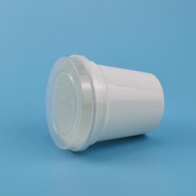 OEM 450ml U forment les pots de empaquetage de couvercle plat de dôme pour la nourriture