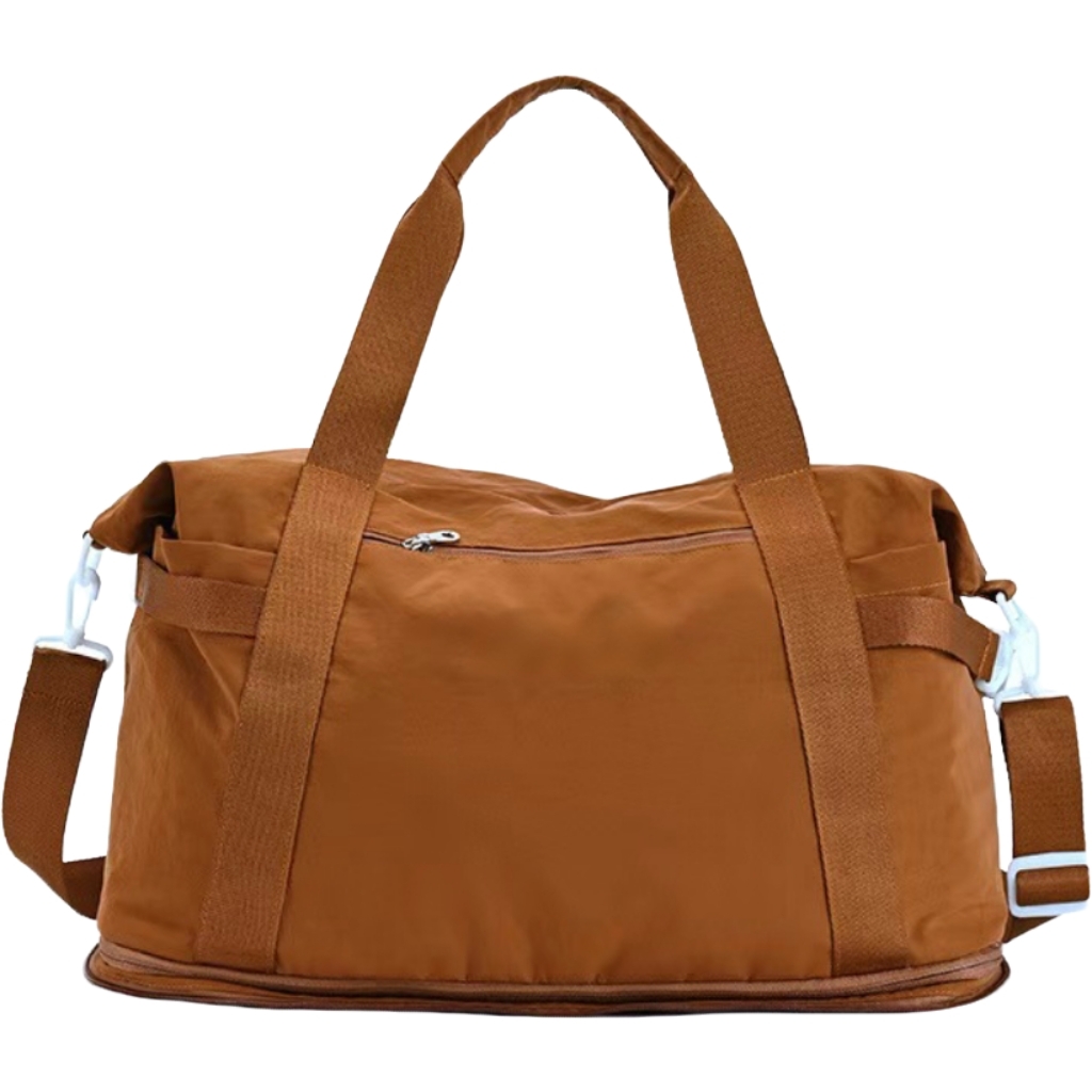 Simple Cross-Border Travel Duffle Bag Lightweight Wet-Dry Separation Carry-On for Men Women Short Business Trip Gym