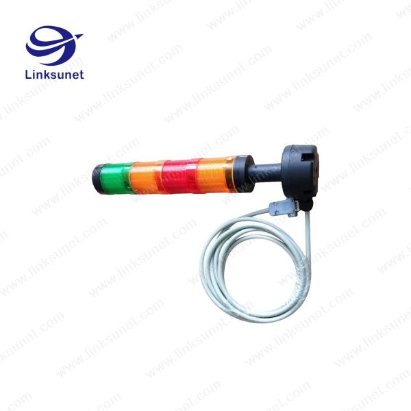 70mm Waterproof Led Signal Tower Light 4 Layer Liyy With Pvc Wire Material